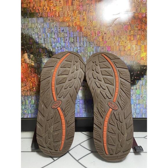 CHACO SANDALS Red Black MENS US SZ 12